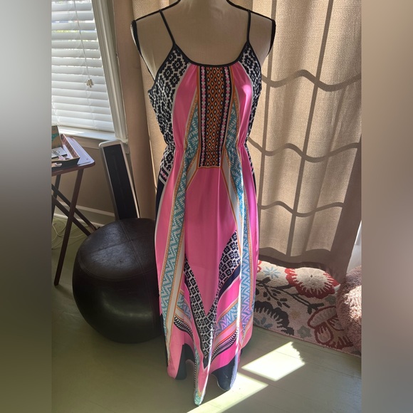 Multi-Colored Arizona Jean Co Maxi Dress - Picture 1 of 5